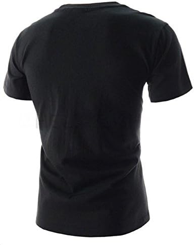 Pepp Men's American Flag Shirt - USA Flag Adult T-shirt (L, Black)