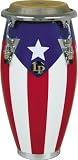 LPM198-PR LPMC Mini Tunable Puerto Rican Flag Wood Conga
