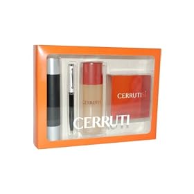Cerruti Si Gift Set for Men with Aftershave 90 ml, Deodorant Stick 75 ml and Cerruti Pen