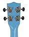 Kala MKA-SD-LBL Makala Dolphin Soprano Ukulele Bundle with Gig Bag, Austin Bazaar Instructional DVD, Clip-On Tuner, and Polishing Cloth - Light Blue