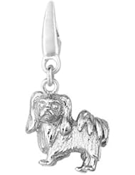 Sterling Silver JAPANESE CHIN DOG Charm