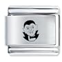 Laser Dracula Holiday Italian Charm