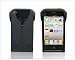 Cool T Shirts Clothes Silicone Case Cover for Apple iPhone 4 4G 4s AT&T and Verizon Black