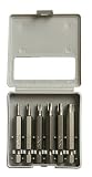 Felo 0715731419 Set of 6 Torx Bits, 2-Inch Length, sizes T10-T40, 036 Series