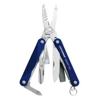 Set A Shopping Price Drop Alert For Leatherman 831201 Squirt ES4 Blue Keychain Tool with Scissor