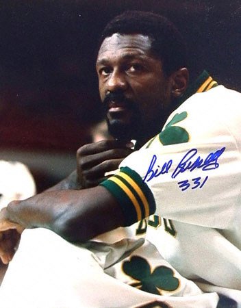 Bill Russell Boston Celtics 8x10 Autographed Photograph