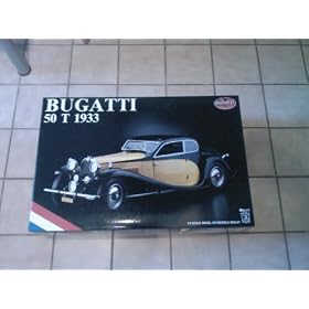 Pocher K76 Bugatti 50T 1933 1/8 Scale Vintage Car Model Kit