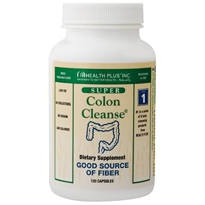 Health Plus - Super Colon Cleanse, 120 capsules