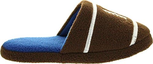 Static Boys All Star Sports Football Baseball Soccer Basketball Slippers,Blue Football,3/4