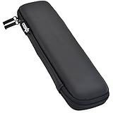 Cosmos&reg; Black Color EVA Hard Shell Stylus Pen Pencil Case Holder for Executive Fountain Pen, Ballpoint Pen, Stylus Touch Pen, Apple Pencil, Wacom Creative Stylus 2