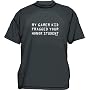 My Gamer Kid Fragged Your Honor Student Kids T Shirt 2T thru Youth XL