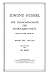 Book Zur Phänomenologie der Intersubjektivität: Texte aus dem Nachlaß. Erster Teil. 1905-1920 (Husserliana: Edmund Husserl Gesammelte Werke)