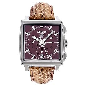 TAG Heuer Mens Snakeskin Monaco Watch #CW2114.EB0017 by TAG Heuer