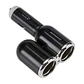 Scosche Universal Twin Socket Adapter - Black (IU2PS)