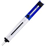Mudder Solder Sucker Desoldering Vacuum Pump, Silver Blue