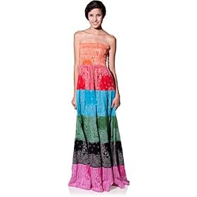 BLUE PLATE COMBO DRESS