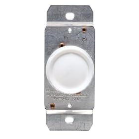 Click here to buy Leviton 837-6683W Trimatron Deluxe Full Range Rotary Dimmer 3-Way Switch by Leviton.