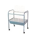 White/Caribbean blue Small Animal Cage and Stand - Sm