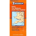 Carte RGIONAL Wales, The Midlands, South West England