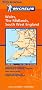 Carte RGIONAL Wales, The Midlands, South West England