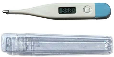 Digital Thermometer with Case For Rectal, Oral and Axillary Body Temperature Measurement by Heritage Goods ...