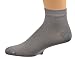 Sierra Socks Men's No Show Seamless Toe Socks 3 Pair Pack (Fits Shoe Size 6-12.5 Socks Size 10-13, Gray)