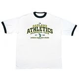 Oakland Athletics Fan Club Ringer T-Shirt by Majestic Athletic
