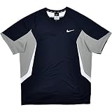 2012年新モデル ナイキ 丸首 トレーニングTシャツ DRI-FIT カラーブロック