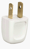 Plugs & Connectors: Cooper Wiring BP2601WSP Easy-On Plug
