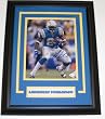 Ladainian Tomlinson Autographed San Diego Chargers 8x10 Photo - Custom Framed