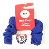 Texas Rangers Hair Scrunchie Twist