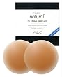 Bristols 6 Nippies Natural Adhesive Nipple Covers-Brown-2 count