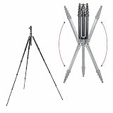 Gitzo 1155T Traveler Sport Carbon-2, Tripod with Rapid Column & G1077M Center Ball Head, Max. Height 57.5
