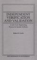 Independent Verification and Validation (New Dimensions In Engineering Series)