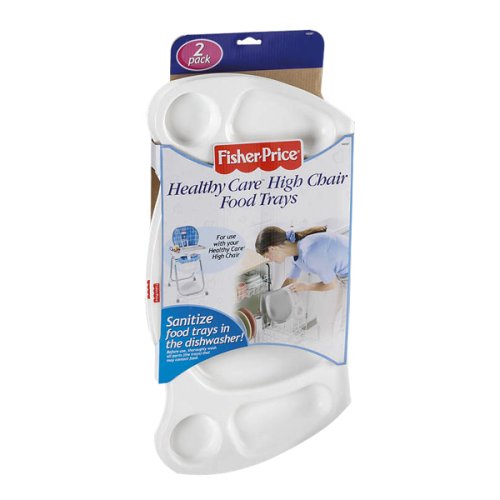 Baby: Fisher Price Healthy Care Set of 2 High Chair Food Trays