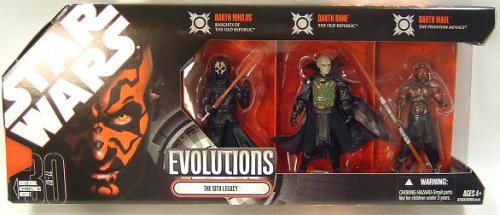 Star Wars 3.75 Inch Evolutions - The Sith Legacy 3Pk