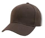 Plain Summer Baseball Cap Hat- Brown
