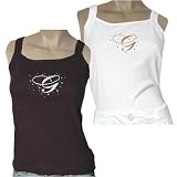 G Unit - G-Unit Glitter Logo Ribbed Tank