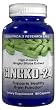 GINGKO-24 - 90 Capsules 60mg Ginkgo Biloba Supports Healthy Brain and Memory Function