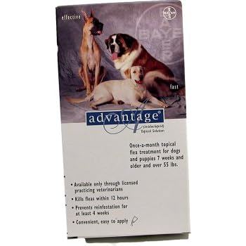 Set A Shopping Price Drop Alert For Advantage Flea Control for Dogs (Four Dose (4-applications))
