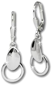 SilberDream - SDO549 - Boucles d'Oreille Femme - Argent 925/1000