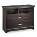 South Shore Furniture, Pacific Collection, Media Chest, Ebony