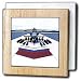 Apache Helicopter - 6 Inch Tile Napkin Holder