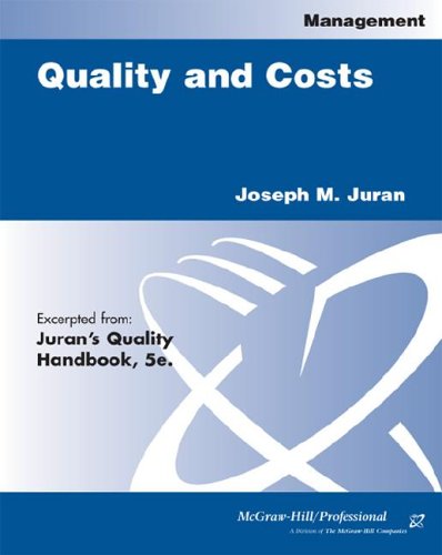 Quality and Costs