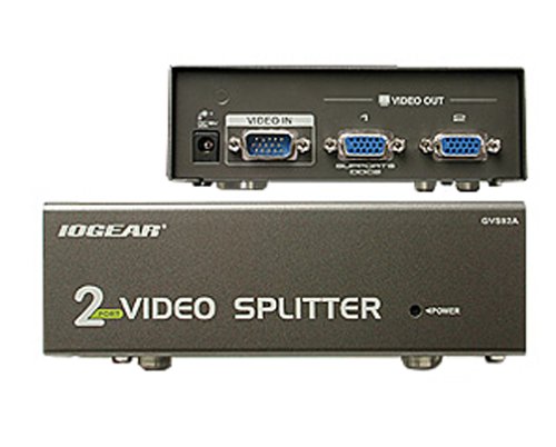 Iogear 2 PORT VIDEO SPLITTER