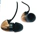 NEW JVC HAFX300T BI-METAL EARBUDS BRONZE IN-EAR CANAL HEADPHONE FRICTION NOISE REDUCTION CORD