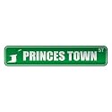 " PRINCES TOWN ST " STREET SIGN CITY TRINIDAD AND TOBAGO