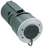 Hopkins Plug-In Simple 47535 7 RV Blade To 6 Round Adapter With LED Tester Lightscp E Brake