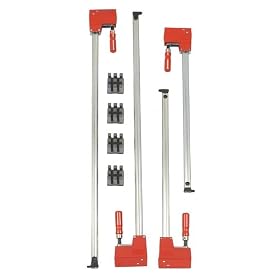 Bessey KBK2440 Cabinet Door Parallel Jaw Bar Clamp Kit by Bessey