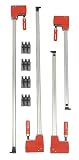 Bessey KBK2440 Cabinet Door Parallel Jaw Bar Clamp Kit